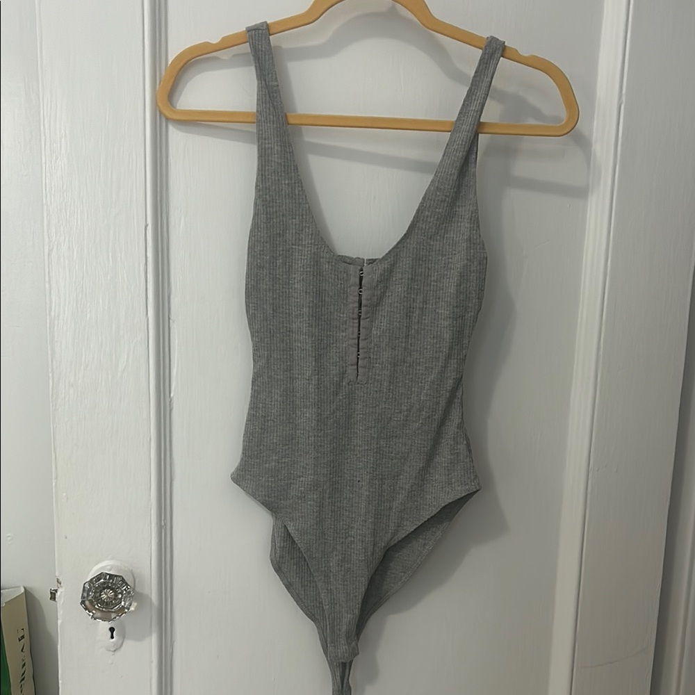 Forever 21 Gray Bodysuit